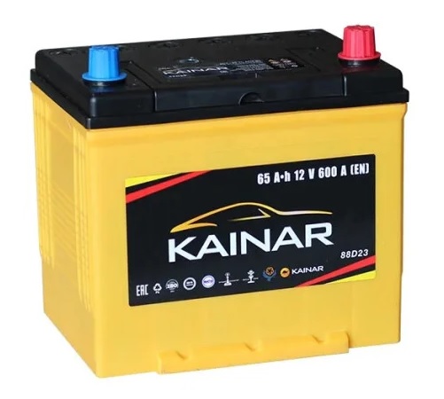 Акумулятор 65Ah-12v KAINAR Asia (230х173х220),R,EN600 Азія